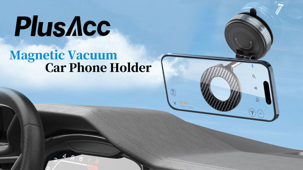 360° Vacuum Magnetic Phone Holder